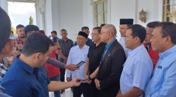 Utusan Prabowo Bahas Otsus dan Keamanan Pilkada dengan Wali Nanggroe